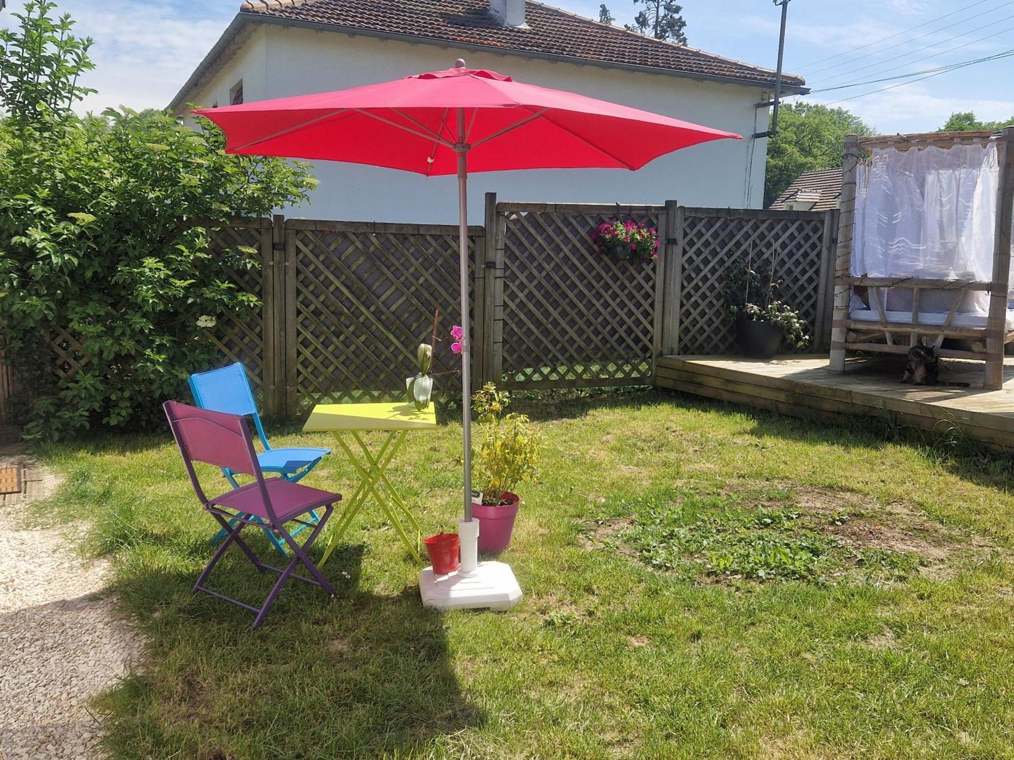 La Serenite Balinaise, Chambre Et Sdb Privee, Jardin , Piscine Et Jacuzzi En Saison, Pres De Chantilly, Parc Asterix Et Cdg Et Paris En 20' Orry-La-Ville Kültér fotó